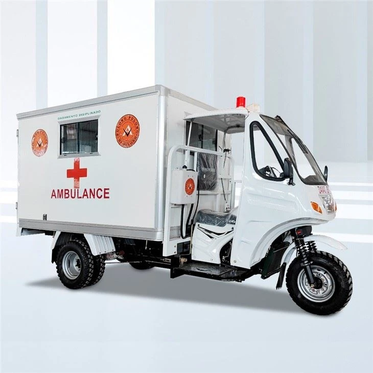Ambulance Three Wheeler Cargo Trimoto