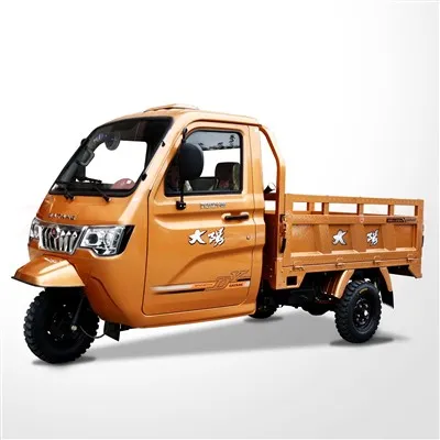 Triciclo a benzina da 250 cc con cassone di carico